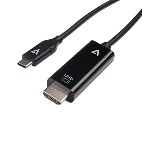 USB-C TO HDMI 2.0 CABLE 1M BLK/VID + DATA CABLE 21.6GBPS 4K UHD