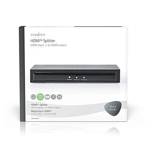HDMI splitter - NEDIS - VSPL3462AT - 2 utgångar - 4K - HDCP