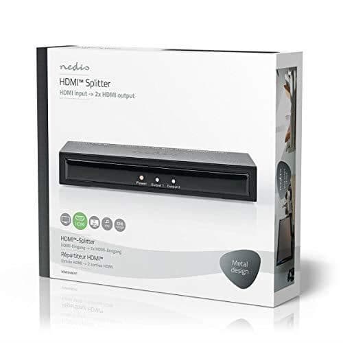 HDMI splitter - NEDIS - VSPL3462AT - 2 utgångar - 4K - HDCP