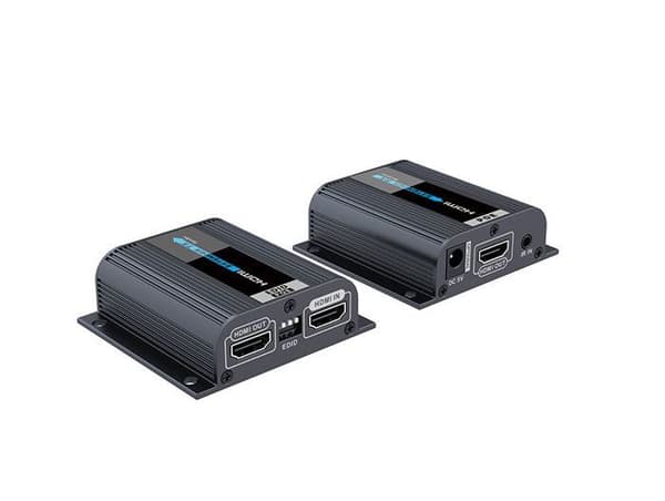TV switch - TV splitter - TV converter Techly - 100709 - Full HD HDMI förstärkare, Svart