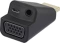 Miniatyrbillede 1 af 5: Renkforce HDMI / VGA-adapter [1x HDMI-stik => 1x VGA-stik, jack-stik 3,5 mm] Sort Renkforce (04
