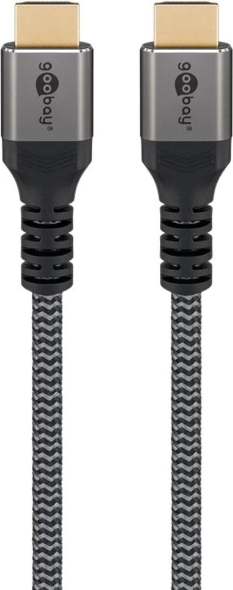 Goobay Premium High-Speed HDMI™-kabel med Ethernet 4K@60Hz - 5 meter