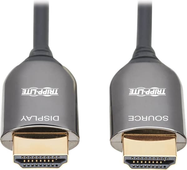 Tripp Lite P568F-15M-8K6, 15 m, HDMI Type A (standard), HDMI Type A (standard), 3D, Sort
