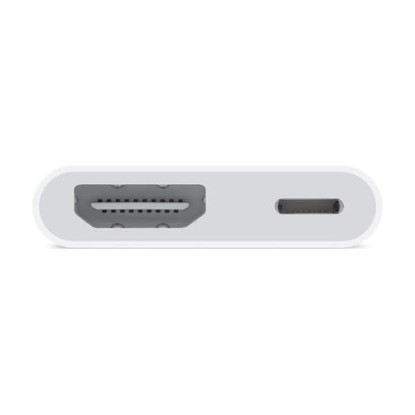 iPhone-HDMI-sovitin (digitaalinen AV) - Lightning to HDMI White
