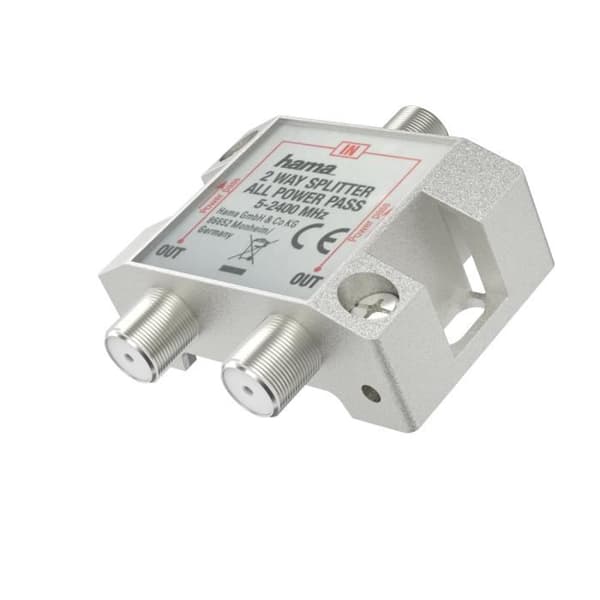 SAT SPLITTER, 2 FACK, HELT SKÖDD HAMA 00205231