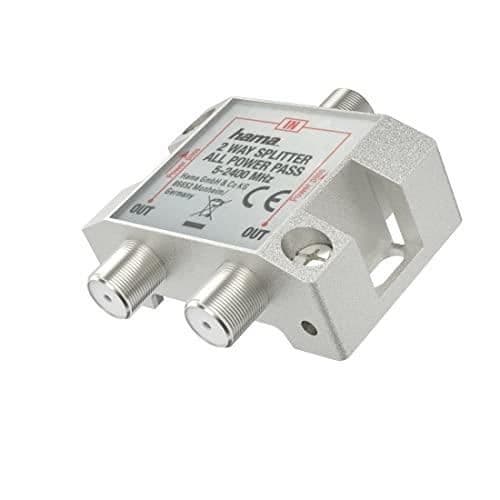 SAT SPLITTER, 2 FACK, HELT SKÖDD HAMA 00205231