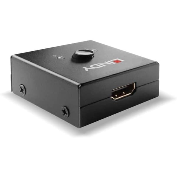 LINDY Dubbelriktad Switch HDMI 18G 2 portar - 38336