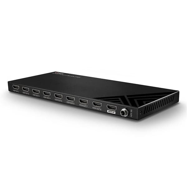 HDMI-splitter - LINDY - 38237 - 8 portar - 3840 x 2160 pixlar - Svart