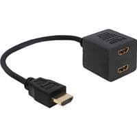 DeLock Adapter HDMI High Speed med Ethernet