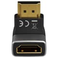 Pikkukuva 2 / 3: Goobay Angled HDMI-sovitin 8K 60Hz 270° kullatuilla liittimillä varustettuna