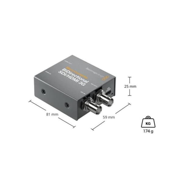 Blackmagic Design Micro Converter BiDirectional SDI HDMI 3G PSU med Power Supply Converter