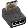 Miniatyrbild 1 av 4: Inline - 17199U - (R) DisplayPort-adapter DisplayPort hane/hona armbåge ner