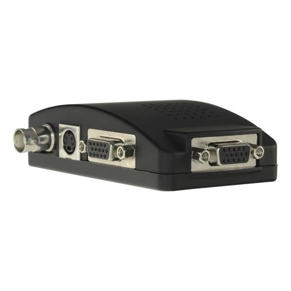 Videoinmatning Bnc - S-Videoutgång till VGA-omvandlare