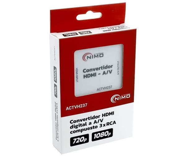 HDMI till RCA AV video- och ljudomvandlare