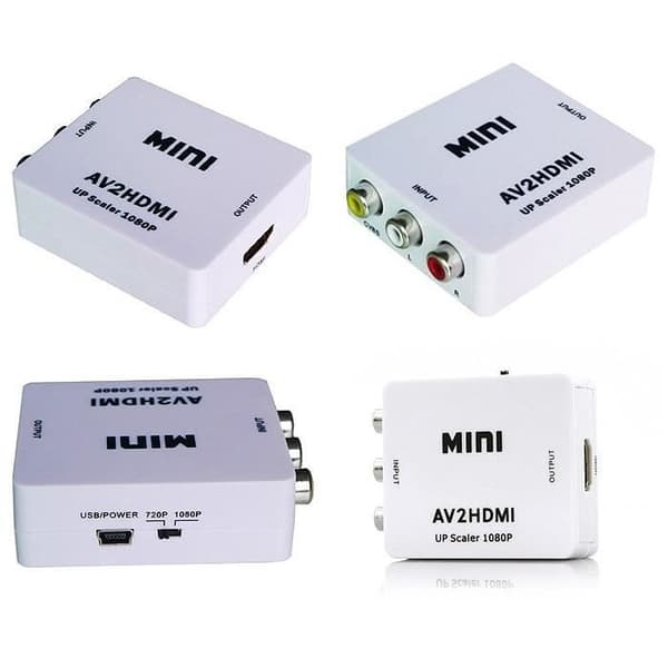 Mini HDMI AV Converter 1080P Video Skalare Yatek YK-102