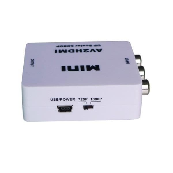 Mini HDMI AV Converter 1080P Video Skalare Yatek YK-102