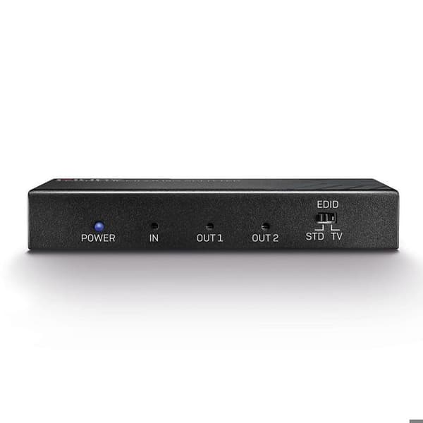 LINDY Splitter HDMI 2 utgångar 18G 4k 2.0