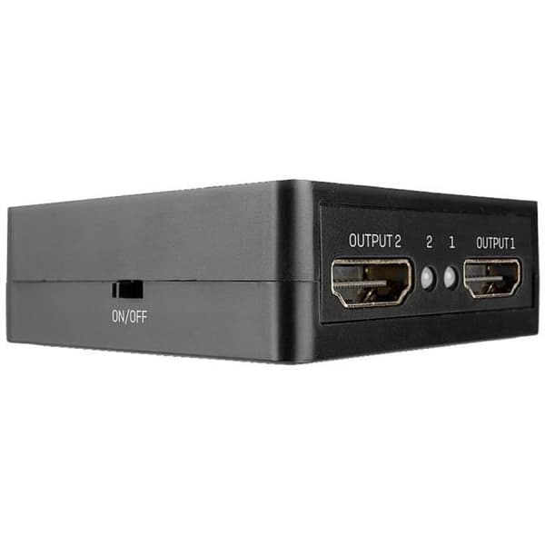 LINDY 38358 2-ports HDMI splitter 3840 x 2160 pixlar svart