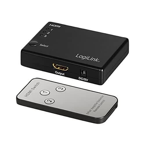 LOGILINK HD0042 3-PORTAR HDMI SWITCH 1080P - 60 HZ
