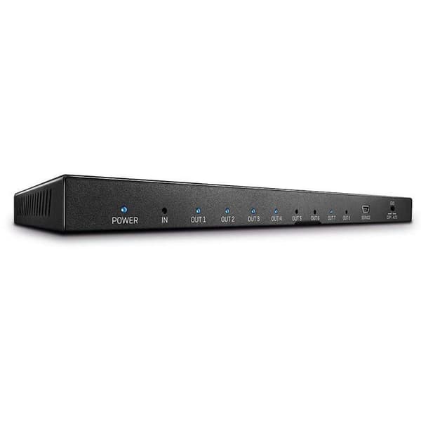 HDMI-splitter - LINDY - 38237 - 8 portar - 3840 x 2160 pixlar - Svart