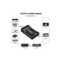 Miniatyrbild 2 av 4: Péritel till HDMI-adapter - PZCC - 720p/1080p - Plug and Play - ABS - Svart