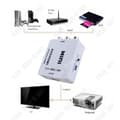 Miniatyrbild 4 av 4: RCA till HDMI-adapter Videokonverter Mini AV Stöd 1080P ljudadapter kvinnlig USB-laddning 3RCA-konsol