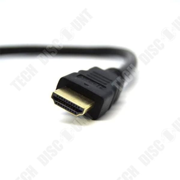 TD® HDMI multi-jack adapter högupplöst perifer anslutning för tv-apparater med stor skärm universell kompatibilitet