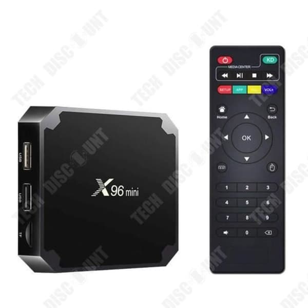 TD® X96 Mini Smart TV Set Top Box TV BOX 16G Wifi Android TV Box Hög kvalitet HDMI-gränssnitt 4K Ultra Universal Kompatibilitet
