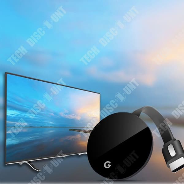 TD® 2.4G trådlös hdmi enhet för samma skärm Pushbay stödjer mer videoprogramvara APP enhet för samma skärm G7S HD 1080P Enkel anslutning