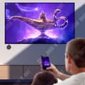 Miniatyrbild 4 av 4: TD® 2.4G trådlös hdmi enhet för samma skärm Pushbay stödjer mer videoprogramvara APP enhet för samma skärm G7S HD 1080P Enkel anslutning