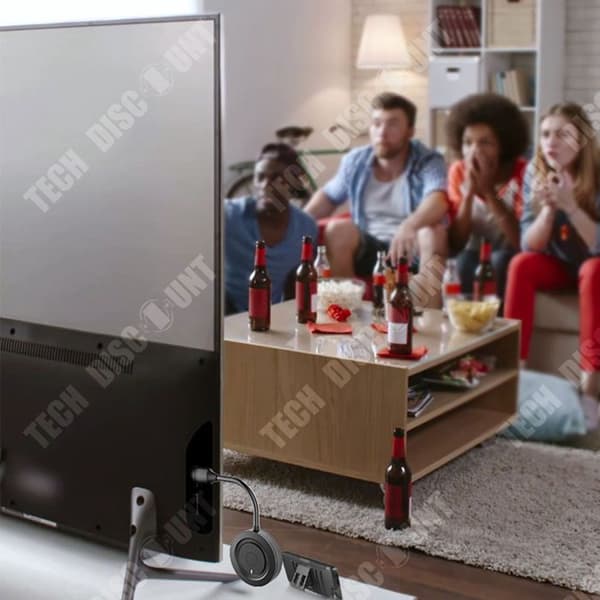 TD® 2.4G trådlös hdmi enhet för samma skärm Pushbay stödjer mer videoprogramvara APP enhet för samma skärm G7S HD 1080P Enkel anslutning