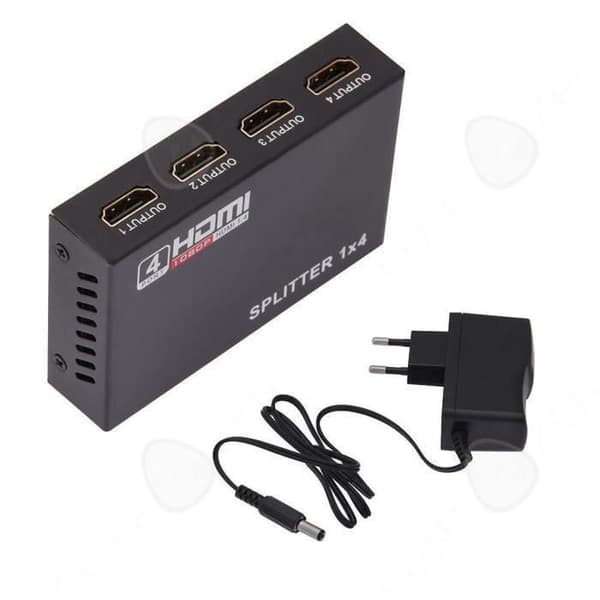 CONFOZEN® hdmi splitter Quad splitter Stöder flera format Lätt att använda