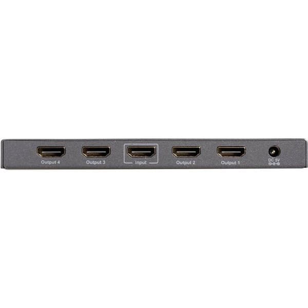 Video/ljud splitter - Marmitek - Split 614 - UHD 2.0 - 4 x HDMI - Grå