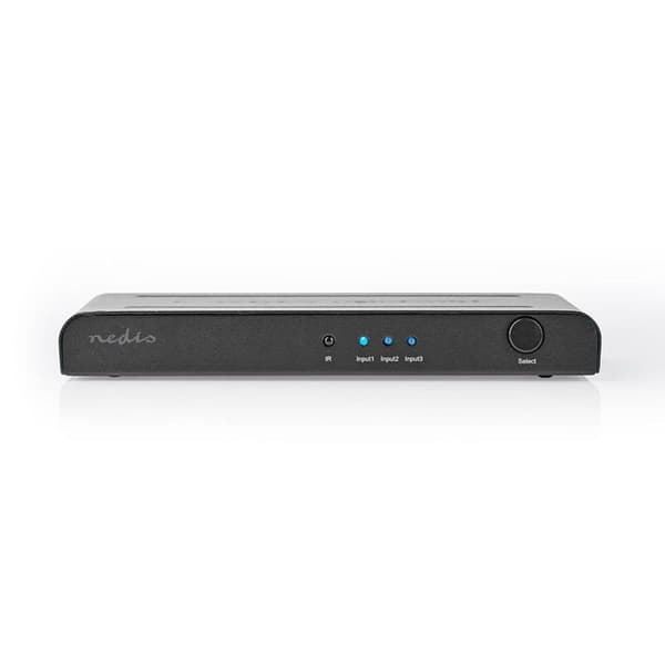 Nedis HDMI Switch | VSWI3473AT |3-port(ar)