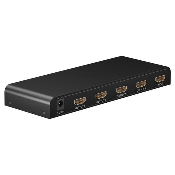 HDMI-splitter - Ej specificerad - 1.4 - 4 portar - Guldpläterade kontakter - 4K @ 30 Hz