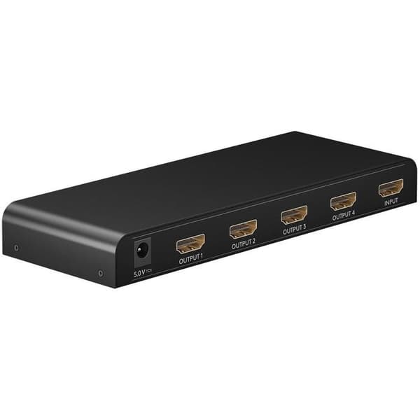 HDMI-splitter - Ej specificerad - 1.4 - 4 portar - Guldpläterade kontakter - 4K @ 30 Hz