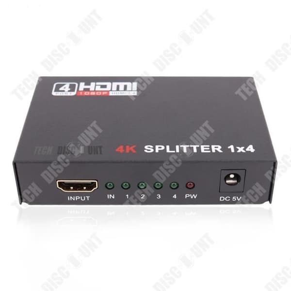 TD® HD splitter hdmi fjärrsignalöverföring en punkt fyra hdmi splitter 4k splitter splitter 4k high definition
