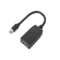 Lenovo - Video-/lydadapter - DisplayPort / HDMI - Mini DisplayPort (M) til HDMI (W) - 17,8 cm - til ThinkStation P320 30BR, 30BS, 30C3, P520 30BQ, P72