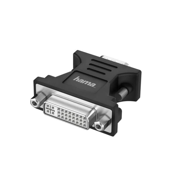Hama videoadapter, VGA-stik - DVI-stik, Full HD 1080p