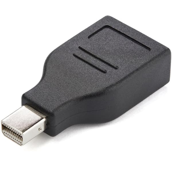 StarTech.com Mini DisplayPort til DisplayPort Adapter / Konverter, M/F, Mini DP (Han) til DP (Hun), Sort