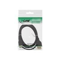 InLine Super Slim High Speed HDMI-kabel med Ethernet - Video/Audio/Netværkskabel - HDMI - HDMI 19-pin (M) - Mini-HDMI 19-pin (M) - 1,5m - Tredobbelt i