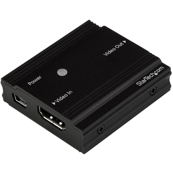 StarTech.com HDMI-signaalin vahvistin - HDMI-laajennus - 4K 60Hz - laajennus videolle/äänelle - HDMI - jopa 35 metriin (HDBOOST4K)