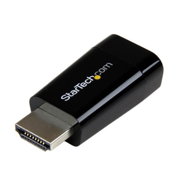 StarTech.com kompakt HDMI til VGA-adapter/konverter ideel til Chromebooks Ultrabooks og bærbare computere - HDMI til VGA HD15-konverter - 1920x1200