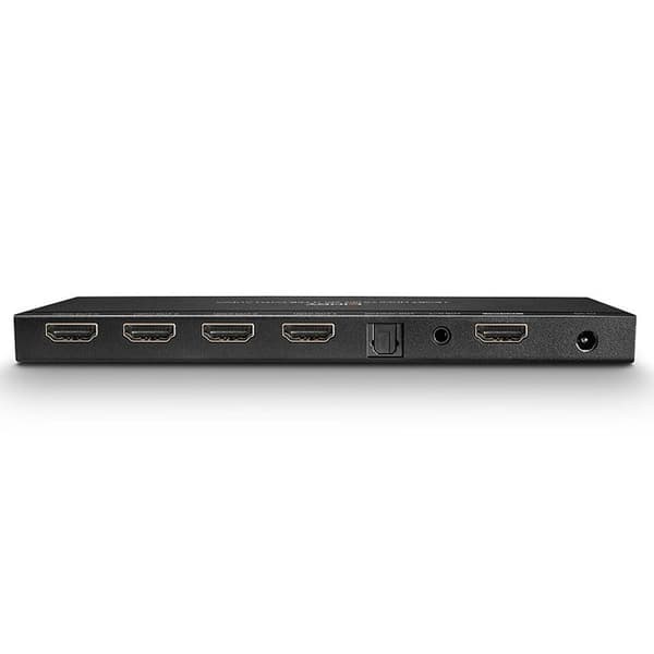 HDMI-splitter - LINDY - 38231 - 4 portar - 4096 x 2160 pixlar - Svart