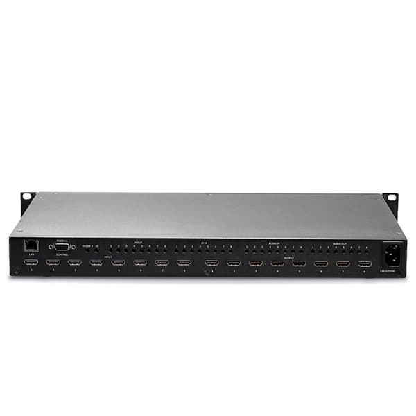 LINDY 8 In 8 Out 4K60 HDMI Matrix med Display Wall Scaleer