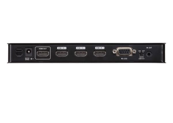 Video-/ljudväxlare - ATEN - VS481C - 3D-stöd - 4K-upplösning - 4 HDMI-portar
