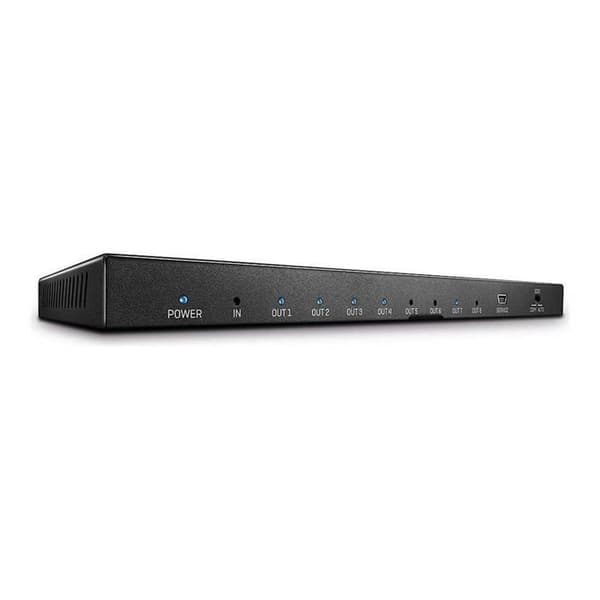 HDMI-splitter - LINDY - 38237 - 8 portar - 3840 x 2160 pixlar - Svart
