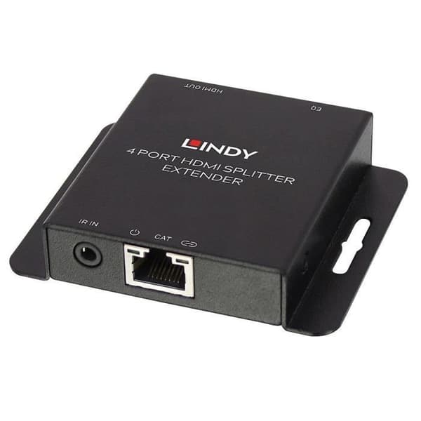 HDMI Splitter Extender - LINDY - 4 portar - 50m - Full HD 1920x1080 - Power over Cat.6