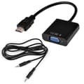 Miniatyrbild 1 av 3: Videokonverter - Cablexpert - A-HDMI-VGA-03 - HDMI till VGA - Upplösning 1920x1200 - Svart