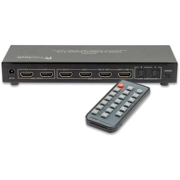 HDMI-fördelare 2x4 FeinTech VMS02400